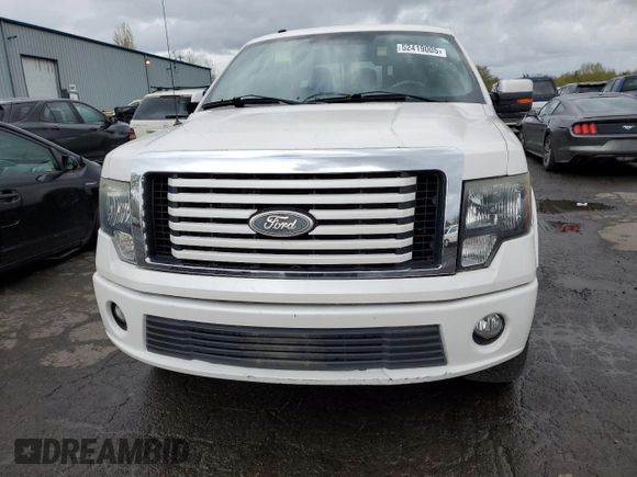 2011 Ford F-150 Lariat with VIN 1FTFW1E6XBFB53352, listed as a Copart auction lot 52419005 with 157,904 mi miles and Clean Title. Bid and sale history available at carsss.com. Image 5.