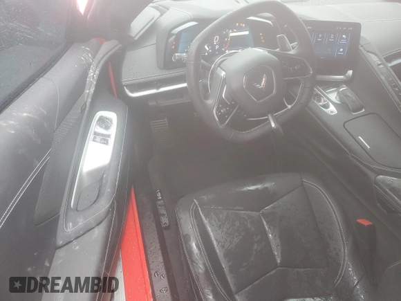 2024 Chevrolet Corvette 1LT with VIN 1G1YA2D44R5113077, listed as a Copart auction lot 52700285 with 3,406 mi miles and Salvage title. Bid and sale history available at DreamBid. Image 8.