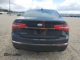 2014 Kia Cadenza Premium with VIN KNALN4D71E5129238, listed as a Copart auction lot 51042425 with Not Provided miles and Clean Title. Bid and sale history available at DreamBid. Image 6.