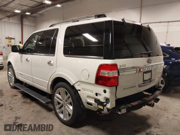 2016 Ford Expedition Platinum с VIN 1FMJU1MT2GEF27226, выставлен на аукционе IAAI как лот 41303801 с пробегом 150 003 миль миль и . История ставок и продаж доступна на DreamBid. Изображение 3.