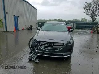 2019 Mazda CX-9 Signature with VIN JM3TCBEY6K0331528, listed as a Copart auction lot 56384485 with 47,700 mi miles and Salvage title. Bid and sale history available at DreamBid. Image 14.
