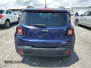 2017 Jeep Renegade Latitude with VIN ZACCJABB7HPE45338, listed as a Copart auction lot 56951665 with 168,286 mi miles and Salvage title. Bid and sale history available at DreamBid. Image 6.
