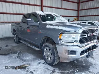 2024 Ram 2500 Big Horn with VIN 3C6UR5DLXRG153848, listed as a IAAI auction lot 41597554 with 42,168 mi miles. Bid and sale history available at carsss.com. Image 1.