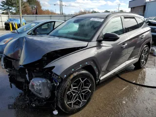 2022 Hyundai Tucson N Line with VIN KM8JF3AE9NU149775, listed as a Copart auction lot 85071034 with 27,688 mi miles and Salvage Title. Bid and sale history available at carsss.com. Image 1.
