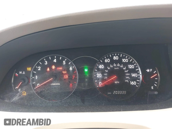 2009 Toyota Avalon XL with VIN 4T1BK36B89U344013, listed as a IAAI auction lot 41494834 with 203,339 mi miles and . Bid and sale history available at DreamBid. Image 7.