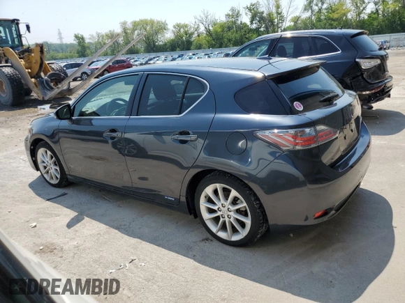 2011 Lexus CT 200h with VIN JTHKD5BH4B2045199, listed as a Copart auction lot 59996735 with 163,167 mi miles and Clean title. Bid and sale history available at DreamBid. Image 2.