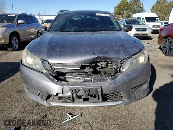 2014 Honda Accord Sedan LX with VIN 1HGCR2F36EA202599, listed as a Copart auction lot 47133785 with 117,966 mi miles and Salvage Title. Bid and sale history available at carsss.com. Image 5.