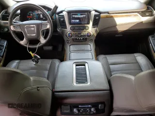2017 GMC Yukon Denali with VIN 1GKS1CKJ8HR218700, listed as a Copart auction lot 88451155 with 112,348 mi miles and Salvage Title. Bid and sale history available at carsss.com. Image 8.