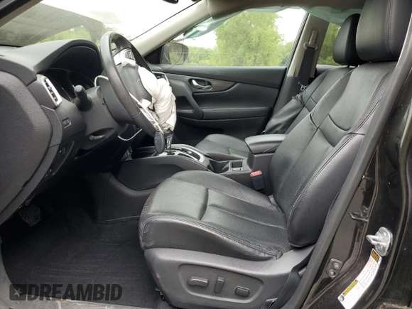 2015 Nissan Rogue SL with VIN 5N1AT2MV2FC773486, listed as a Copart auction lot 58718965 with 146,969 mi miles and Salvage title. Bid and sale history available at DreamBid. Image 7.