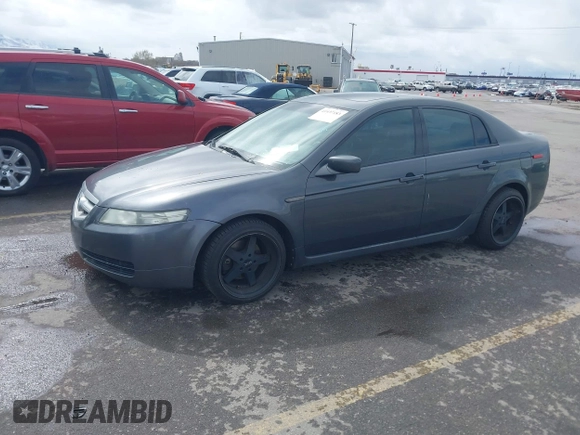 2005 Acura TL with VIN 19UUA66285A067183, listed as a IAAI auction lot 41937183 with 235,299 mi miles. Bid and sale history available at carsss.com. Image 2.