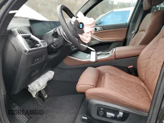 2025 BMW X5 xDrive40i with VIN 5UX23EU01S9Y34671, listed as a Copart auction lot 51931465 with 5,887 mi miles and Salvage Title. Bid and sale history available at carsss.com. Image 7.