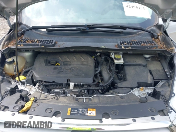 2017 Ford Escape SE z VIN 1FMCU9GD3HUA74463, wystawiony jako IAAI lot #42496171 z przebiegiem 160 534 mil mil oraz . Historia ofert i sprzedaży dostępna na DreamBid. Obrazek 10.