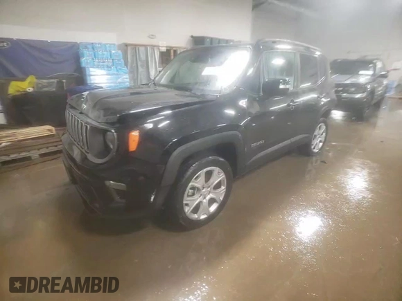 2022 Jeep Renegade Limited z VIN ZACNJDD15NPN49401, wystawiony jako Copart lot #87047184 z przebiegiem 15 165 mil mil oraz Szkoda całkowita • Salvage title. Historia ofert i sprzedaży dostępna na DreamBid. Obrazek 14.