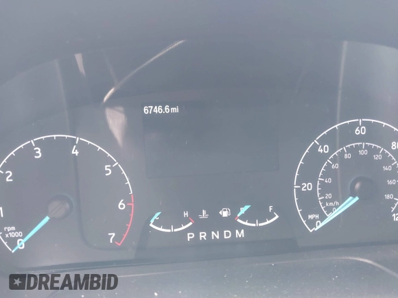 2022 Ford Transit Cargo with VIN 1FTBW3XG9NKA84214, listed as a IAAI auction lot 42033413 with 6,746 mi miles and . Bid and sale history available at DreamBid. Image 7.