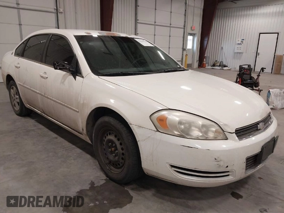 2006 Chevrolet Impala LS with VIN 2G1WB58K569231250, listed as a IAAI auction lot 41839214 with 182,182 mi miles and . Bid and sale history available at DreamBid. Image 1.