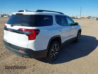 2021 GMC Acadia SLT with VIN 1GKKNMLS8MZ120245, listed as a IAAI auction lot 41170043 with 83,890 mi miles. Bid and sale history available at carsss.com. Image 4.