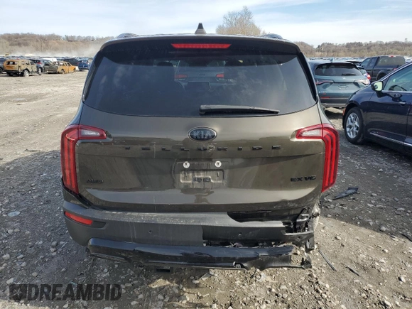 2021 Kia Telluride EX z VIN 5XYP3DHCXMG189526, wystawiony jako Copart lot #49716535 z przebiegiem 75 419 mil mil oraz Szkoda całkowita • Salvage title. Historia ofert i sprzedaży dostępna na DreamBid. Obrazek 6.