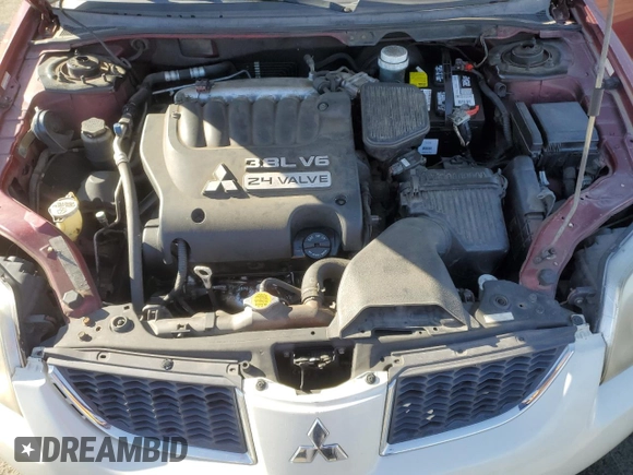 2005 Mitsubishi Galant GTS with VIN 4A3AB76S75E031821, listed as a Copart auction lot 86926274 with 186,432 mi miles and Salvage Title. Bid and sale history available at carsss.com. Image 11.