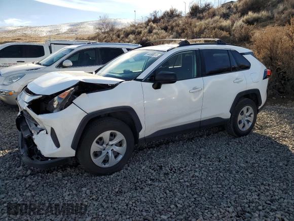 2019 Toyota RAV4 LE with VIN JTMF1RFV7KJ002386, listed as a Copart auction lot 44588305 with 100,972 mi miles and Salvage Title. Bid and sale history available at DreamBid. Image 1.
