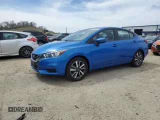 2021 Nissan Versa SV with VIN 3N1CN8EV6ML903492, listed as a Copart auction lot 54789025 with 42,516 mi miles and Salvage Title. Bid and sale history available at carsss.com. Image 1.