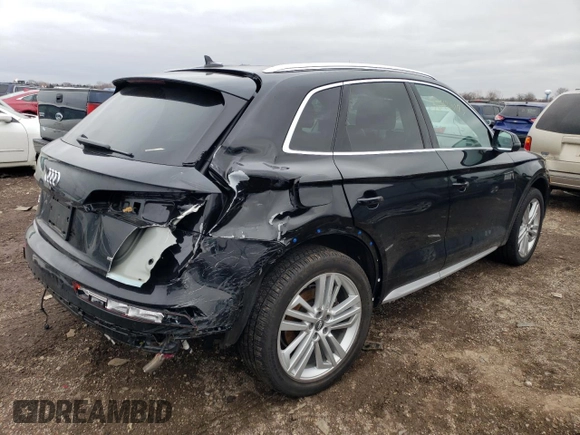 2019 Audi Q5 Premium Plus with VIN WA1BNAFY9K2079103, listed as a Copart auction lot 36428763 with 16,957 mi miles. Bid and sale history available at carsss.com. Image 3.