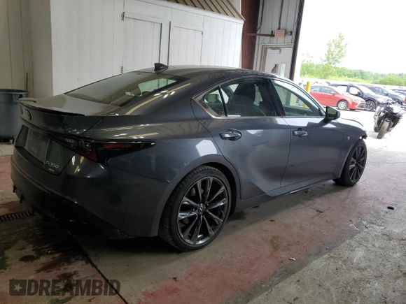 2021 Lexus IS 350 F Sport z VIN JTHGZ1E20M5022902, wystawiony jako Copart lot #59659705 z przebiegiem 59 949 mil mil oraz Szkoda całkowita • Salvage title. Historia ofert i sprzedaży dostępna na DreamBid. Obrazek 3.