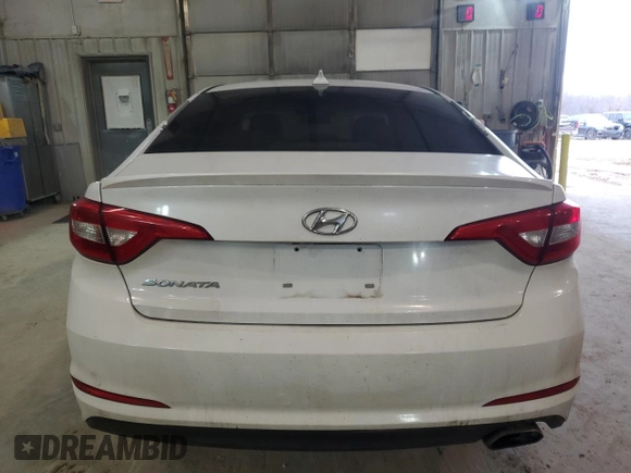2017 Hyundai Sonata 2.4L with VIN 5NPE24AF4HH560886, listed as a Copart auction lot 44918945 with 112,226 mi miles and Salvage Title. Bid and sale history available at carsss.com. Image 6.