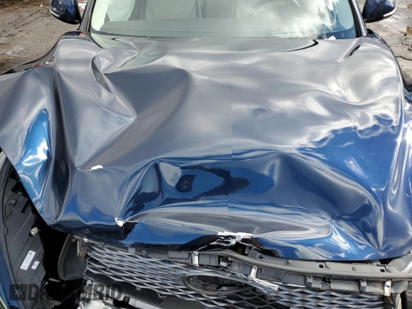2021 Infiniti QX50 Essential with VIN 3PCAJ5CB8MF105565, listed as a Copart auction lot 43491845 with 20,035 mi miles and Salvage title. Bid and sale history available at DreamBid. Image 12.