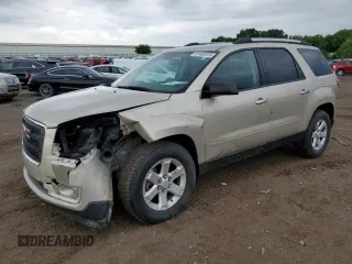 2016 GMC Acadia SLE with VIN 1GKKVPKDXGJ107620, listed as a Copart auction lot 61463815 with 127,948 mi miles and Salvage title. Bid and sale history available at DreamBid. Image 1.