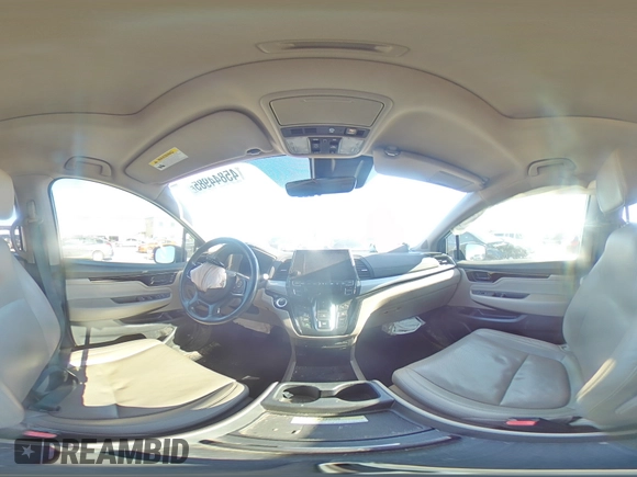 2020 Honda Odyssey Elite with VIN 5FNRL6H91LB037293, listed as a Copart auction lot 45844985 with Not Provided miles and Salvage Title. Bid and sale history available at DreamBid. Image 13.
