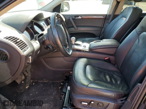 2013 Audi Q7 3.0L TDI Premium Plus with VIN WA1LMAFE0DD009655, listed as a Copart auction lot 49687045 with 0 mi miles and Salvage Title. Bid and sale history available at carsss.com. Image 7.