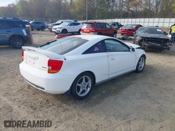2000 Toyota Celica GTS with VIN JTDDY32T7Y0031955, listed as a IAAI auction lot 41911198 with Not Provided miles and . Bid and sale history available at DreamBid. Image 4.