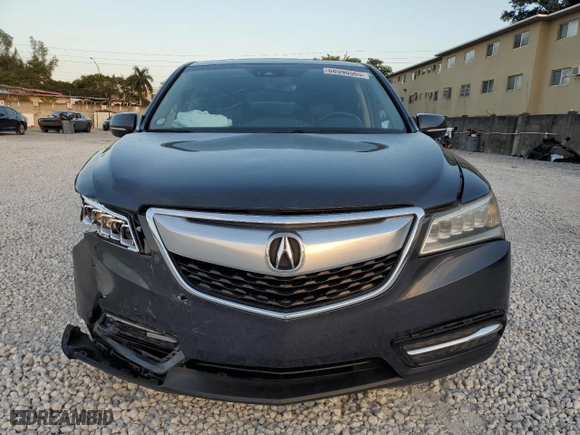 2016 Acura MDX w/Tech with VIN 5FRYD3H46GB015497, listed as a Copart auction lot 88596565 with 94,951 mi miles and Salvage Title. Bid and sale history available at carsss.com. Image 5.