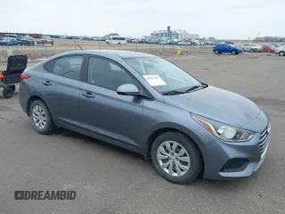 2020 Hyundai Accent SE with VIN 3KPC24A61LE096847, listed as a IAAI auction lot 41997351 with 48,214 mi miles. Bid and sale history available at carsss.com. Image 1.