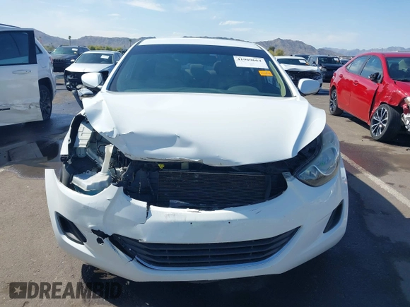 2013 Hyundai Elantra GLS with VIN 5NPDH4AE4DH248613, listed as a IAAI auction lot 41969664 with 120,173 mi miles and . Bid and sale history available at DreamBid. Image 6.