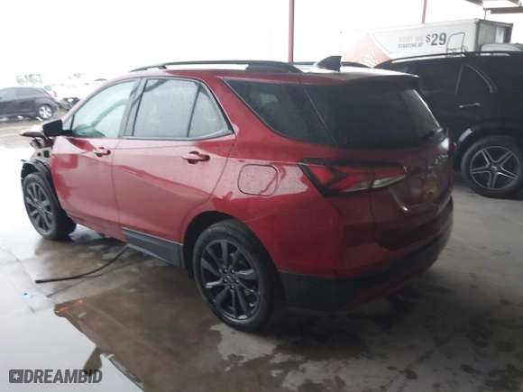 2024 Chevrolet Equinox RS with VIN 3GNAXMEG5RS206537, listed as a IAAI auction lot 41524098 with 14,291 mi miles. Bid and sale history available at carsss.com. Image 3.