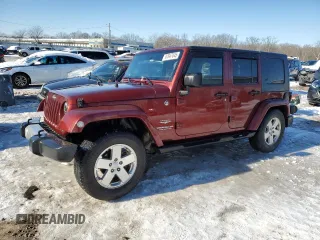 2008 Jeep Wrangler Unlimited Sahara z VIN 1J4GA59158L626362, wystawiony jako Copart lot #87647045 z przebiegiem 179 547 mil mil oraz Nie do naprawy • Non repairable. Historia ofert i sprzedaży dostępna na DreamBid. Obrazek 1.