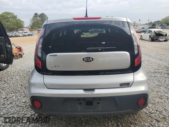 2018 Kia Soul with VIN KNDJN2A23J7580614, listed as a Copart auction lot 52445715 with 154,647 mi miles and Salvage Title. Bid and sale history available at carsss.com. Image 6.