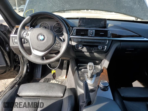 2016 BMW 3 Series 328i Gran Turismo xDrive with VIN WBA8Z5C59GG501075, listed as a Copart auction lot 38088494 with 72,498 mi miles and . Bid and sale history available at carsss.com. Image 8.
