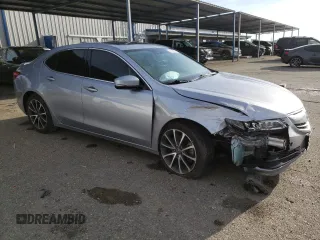 2016 Acura TLX V6 Tech with VIN 19UUB2F57GA001632, listed as a Copart auction lot 49934375 with 131,446 mi miles and Salvage Title. Bid and sale history available at carsss.com. Image 4.