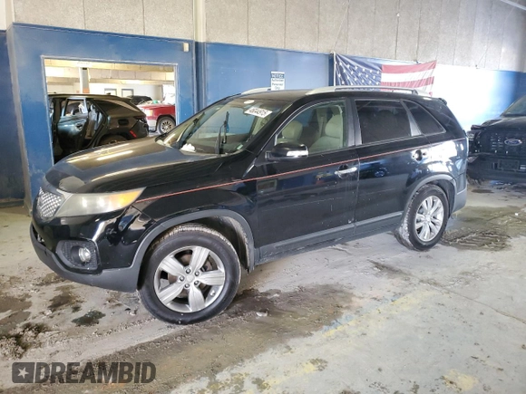 2011 Kia Sorento EX with VIN 5XYKU4A25BG103836, listed as a Copart auction lot 46044915 with 0 mi miles and Salvage Title. Bid and sale history available at carsss.com. Image 1.