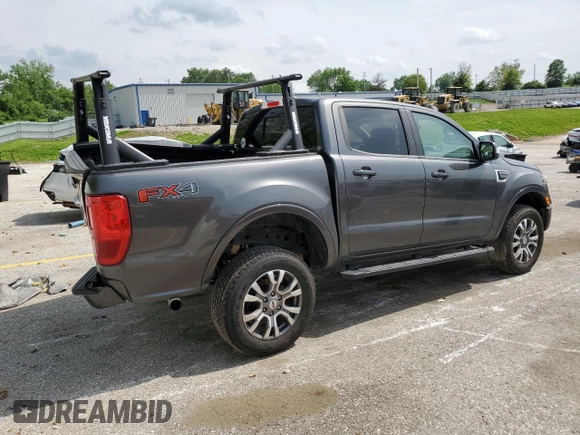 2019 Ford Ranger XL with VIN 1FTER4FHXKLA71059, listed as a Copart auction lot 57252615 with 109,351 mi miles and Salvage title. Bid and sale history available at DreamBid. Image 3.