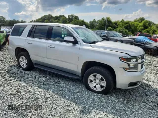 2017 Chevrolet Tahoe Commercial with VIN 1GNLCDEC2HR226165, listed as a Copart auction lot 50021755 with 48,252 mi miles and Salvage title. Bid and sale history available at DreamBid. Image 4.
