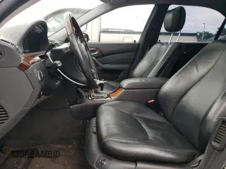 2001 Mercedes-Benz S-Class with VIN WDBNG75J01A212659, listed as a Copart auction lot 66066594 with 0 mi miles and Salvage Title. Bid and sale history available at carsss.com. Image 7.