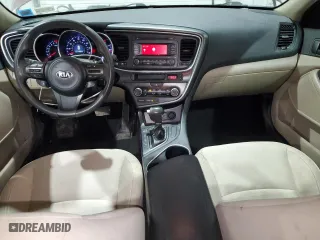 2014 Kia Optima LX with VIN 5XXGM4A77EG333341, listed as a Copart auction lot 50746615 with 163,401 mi miles and Clean Title. Bid and sale history available at carsss.com. Image 8.