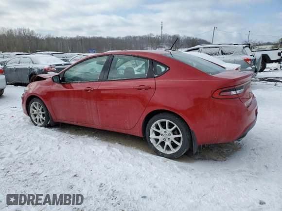 2013 Dodge Dart SXT with VIN 1C3CDFBA0DD335191, listed as a Copart auction lot 45865215 with 86,080 mi miles and Non Repairable. Bid and sale history available at carsss.com. Image 2.