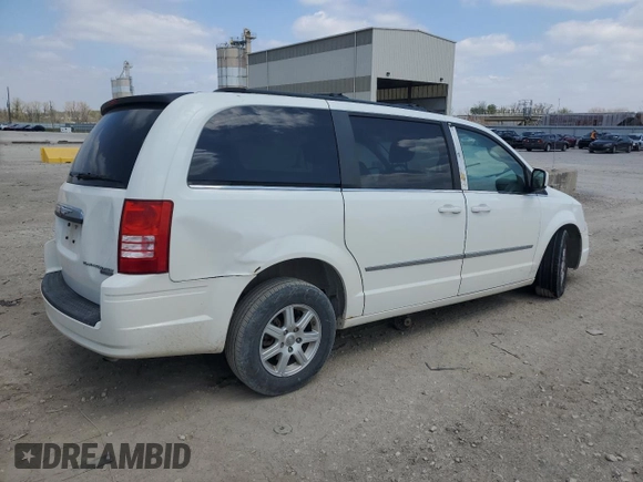 2010 Chrysler Town & Country Touring with VIN 2A4RR5D14AR260321, listed as a Copart auction lot 52700615 with 214,498 mi miles and Salvage Title. Bid and sale history available at DreamBid. Image 3.
