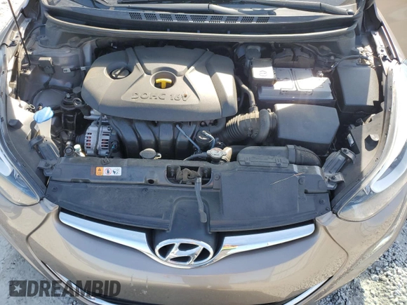2015 Hyundai Elantra SE with VIN 5NPDH4AE2FH592573, listed as a Copart auction lot 59092025 with 62,870 mi miles and Salvage title. Bid and sale history available at DreamBid. Image 11.