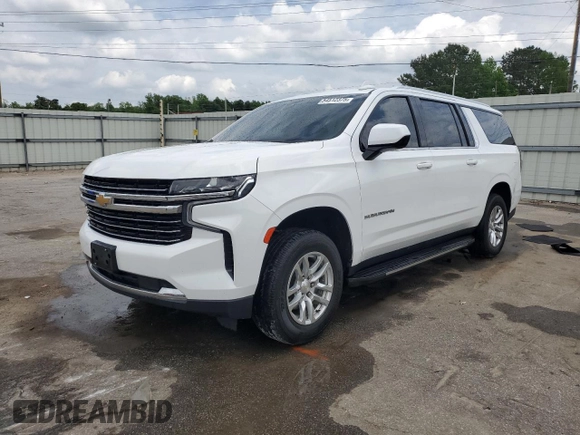 2021 Chevrolet Suburban LT z VIN 1GNSCCKD2MR201909, wystawiony jako Copart lot #54512375 z przebiegiem 121 487 mil mil oraz Szkoda całkowita • Salvage title. Historia ofert i sprzedaży dostępna na DreamBid. Obrazek 1.