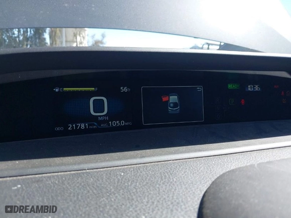2022 Toyota Prius Prime LE with VIN JTDKAMFP0N3210606, listed as a IAAI auction lot 41674546 with NaN miles. Bid and sale history available at carsss.com. Image 16.